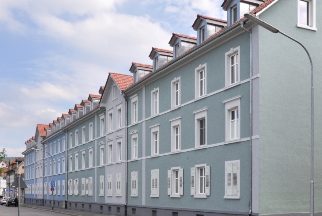 Ansicht des Gebäudes in der Teichstraße