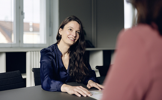 Katharina Winterhalder im Gespräch