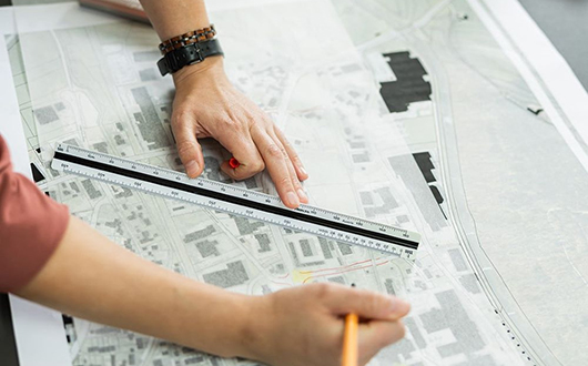 Entstehung eines Bauplans